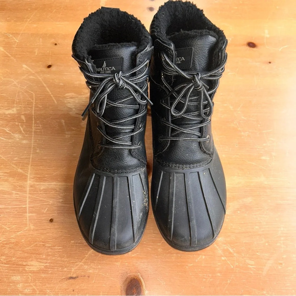 Nautica Black Men's Boots - Picture 2 of 5